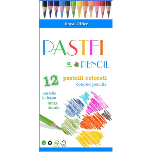 PASTELLI ROYAL OFFICE PASTEL 12 3,3 MINA